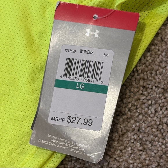 Under Armour Women's HeatGear Armour Racer Tank Size Large - Picture 3 of 9